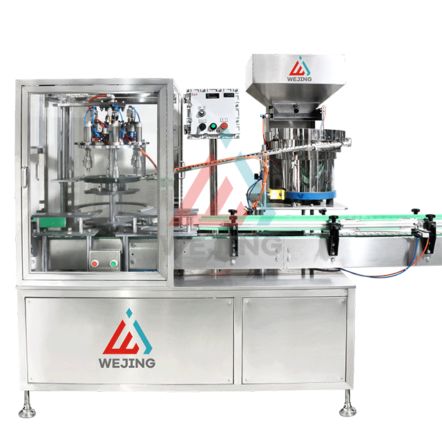 High Speed Auto Actuator Fixed Machine For Aerosol Filling Machine Line 