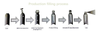 PLC Control Semi Automatic Bag on Valve Filling Machine 