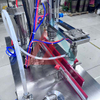 Three in One Semi Automatic Aerosol Filling Machine for Gas Spray Aerosols 