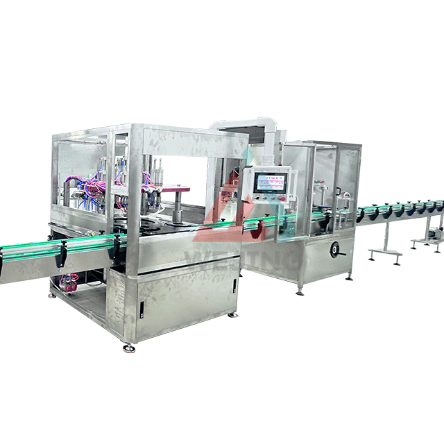 Easy Operate Aerosol Product Filling Equipment Full Automatic Bov Aerosol Filling Machine