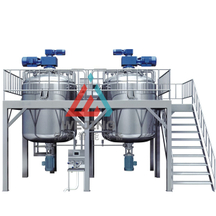 Versatile Stationary Vacuum Emulsion Pot - 50L To 6000L Capacity