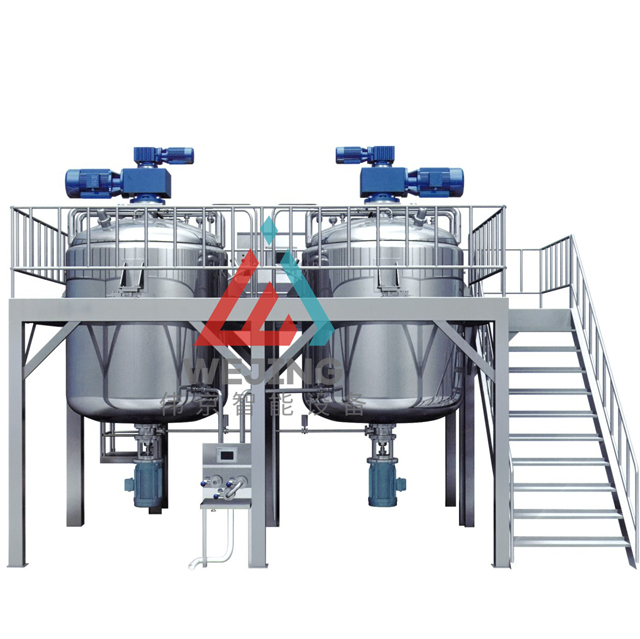 Versatile Stationary Vacuum Emulsion Pot - 50L To 6000L Capacity
