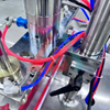 Three in One Semi Automatic Aerosol Filling Machine for Gas Spray Aerosols 