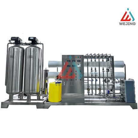 2000L/H RO Water Treatment Two Stage with EDI Stainless Steel