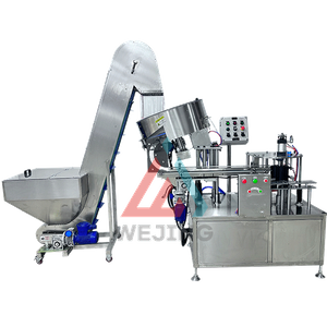 High Speed Automatic Aerosol Spray Can Capping Machine For Automatic Aerosol Assembly Line
