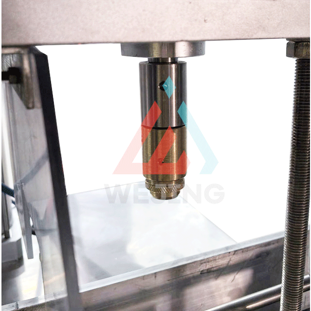 Inflation system of aerosol filling machine