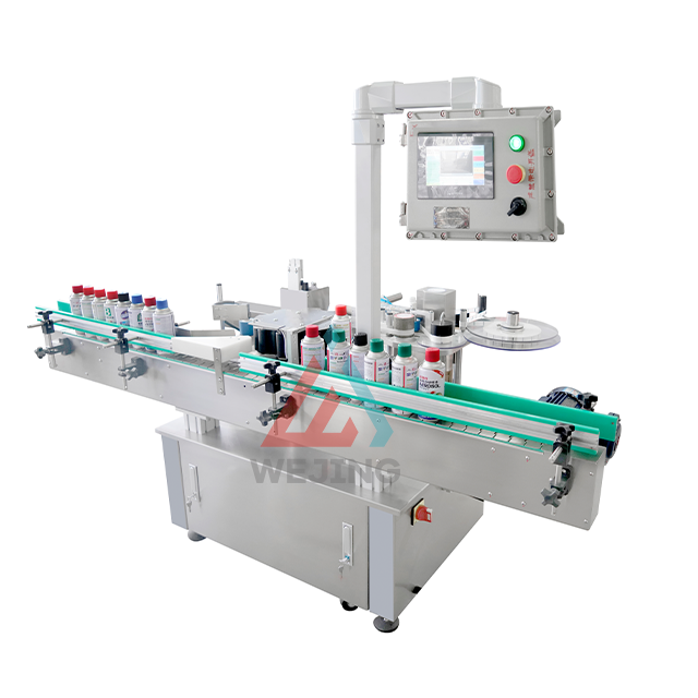 Labeling Sticker Machine for Aerosol Filling Line 