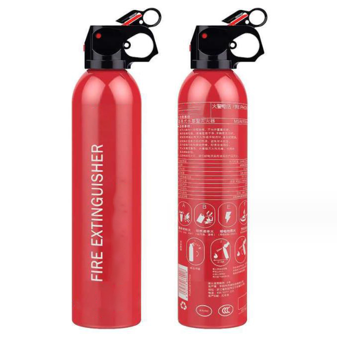 Fire extinguisher make from semi automatic filling machine