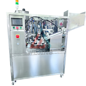 Full Automatic Heating Type Tube Filling And Sealing Machine for Cosmetic Industry 