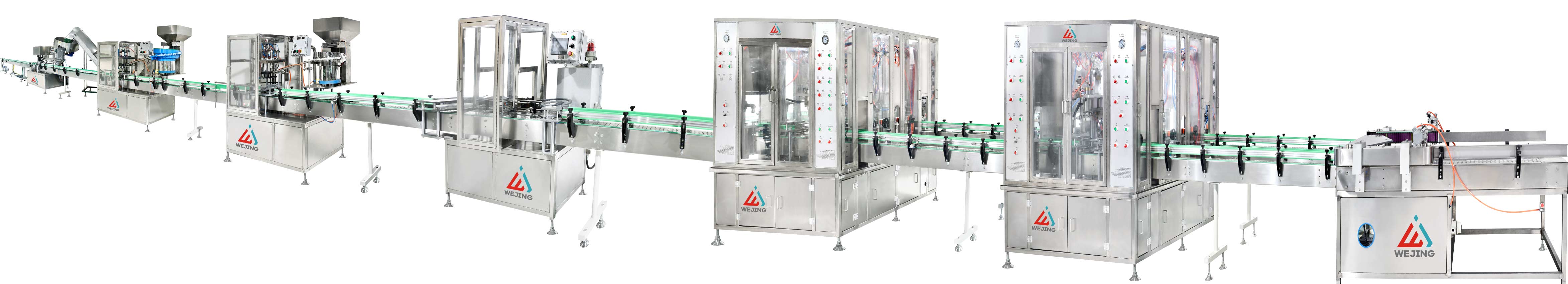 High speed aerosol spray gas filling machine line