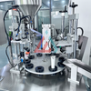 Small Production Plastic Aluminium Hose Packing Manually Hair Dye Cream Tube Filling and Sealing Machine with Cutting