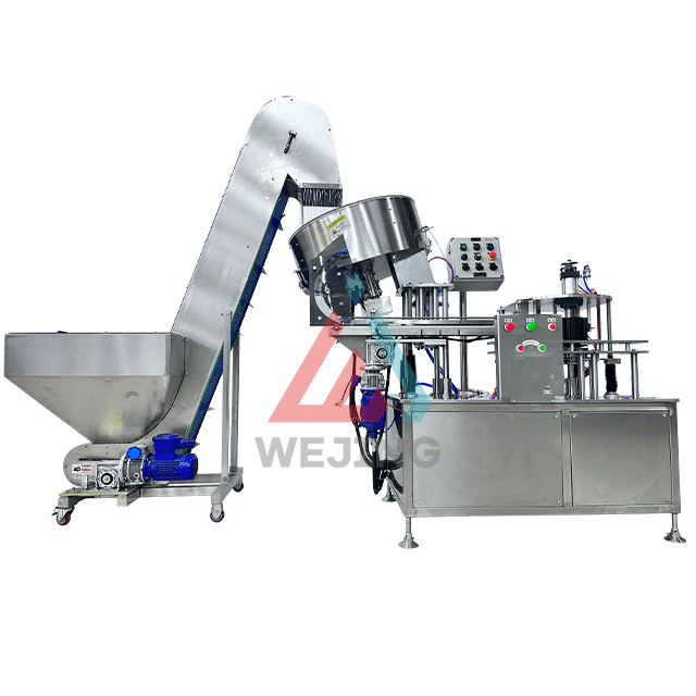 High Speed Autmatic Aerosol Cap Placing Machine 