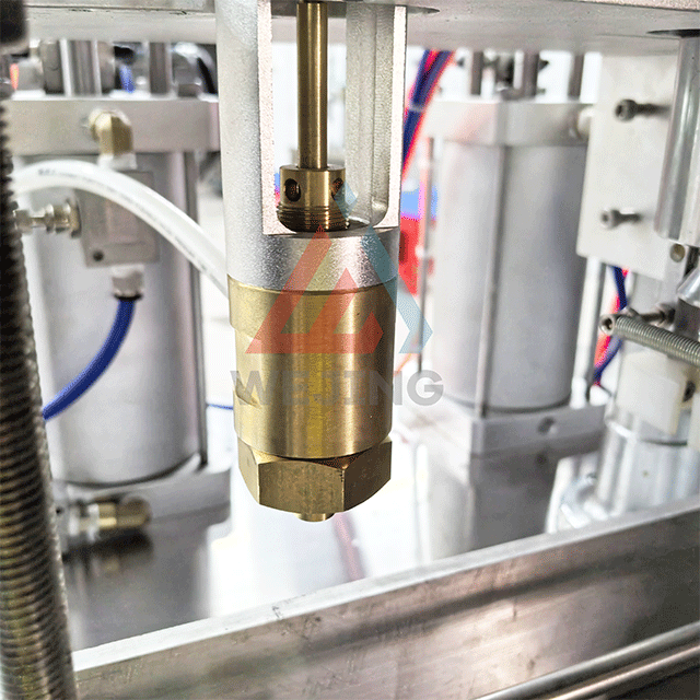Filling systerm of aerosol filling machine