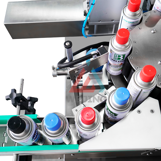 Labeling Sticker Machine for Aerosol Filling Line