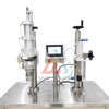 PLC Control Semi Automatic Bag on Valve Filling Machine 