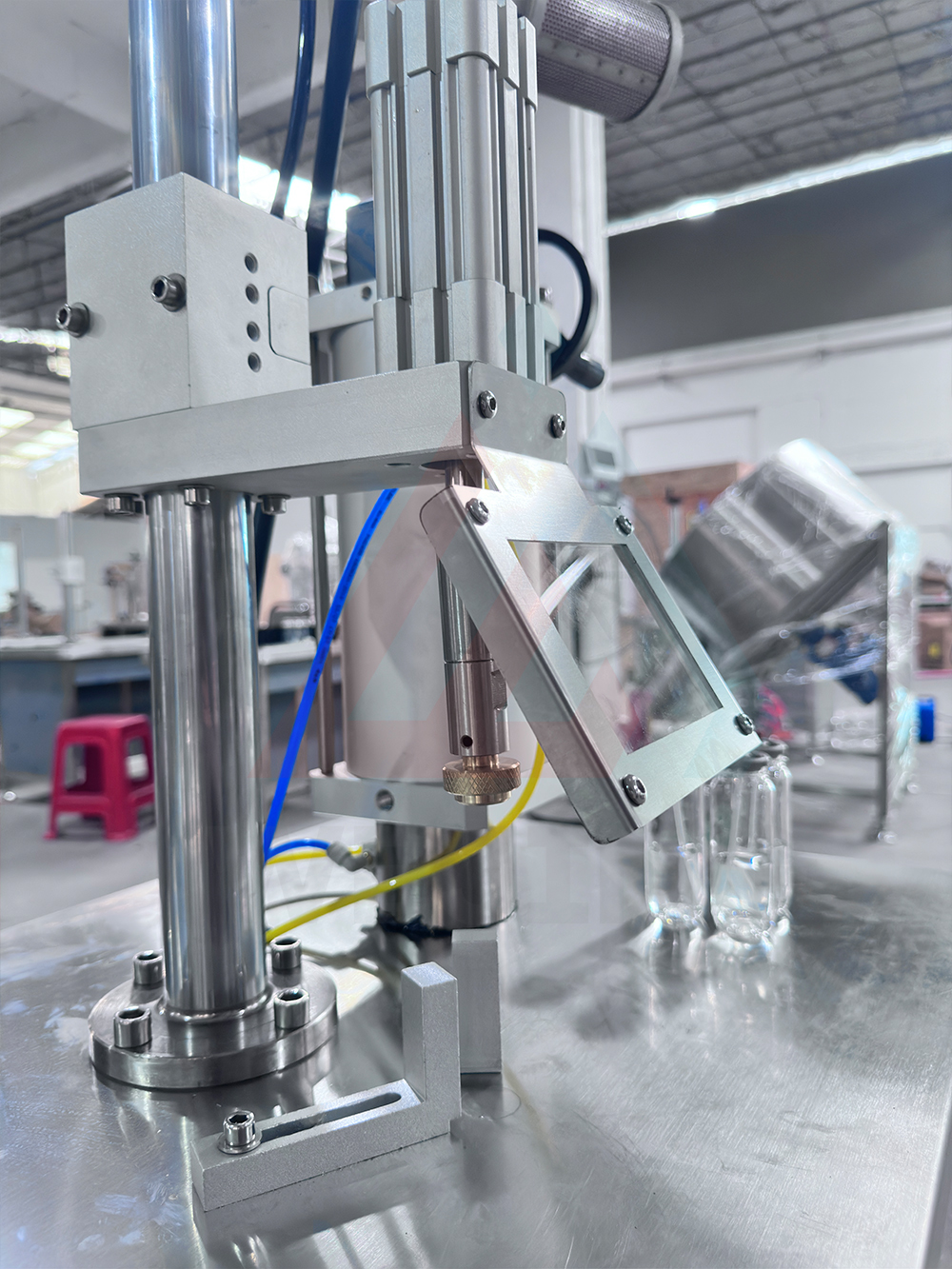 Semi-Automatic Aerosol Filling And Crimping Machine Fatory