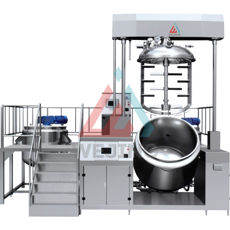 Top homogenzer double-way mixing