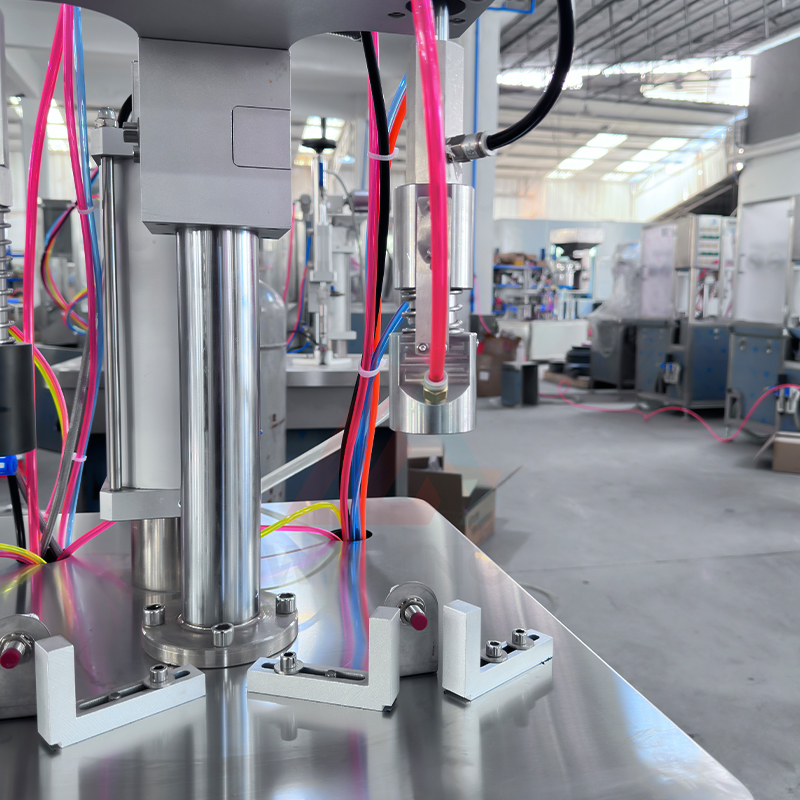 Shaving gel BOV aerosol filling machine