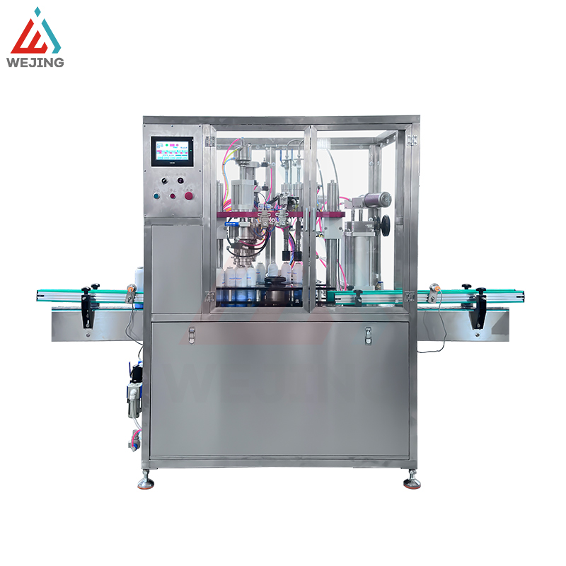 WJER-30S Automatic Bov Aerosol Filling Machine for Aluminum Cans and Plastic Bottles