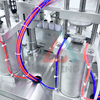 4 in 1 Semi Automatic Aerosol Filling Machine Aerosol Spray Can Filling Machine