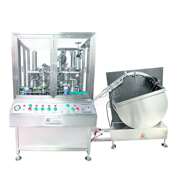 Pneumatic Aerosol Spray Filling Machine Air Cleaner Filling Machine Equipped with Explosion-proof Motor