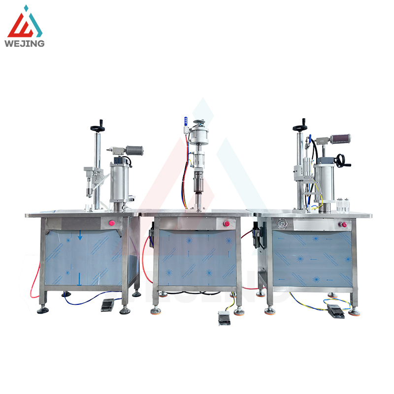 Semi-Automatic Aerosol Filling And Crimping Machine Fatory