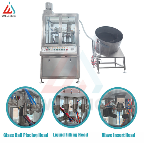 Snow Spray Paint Aerosol Filling Machine 