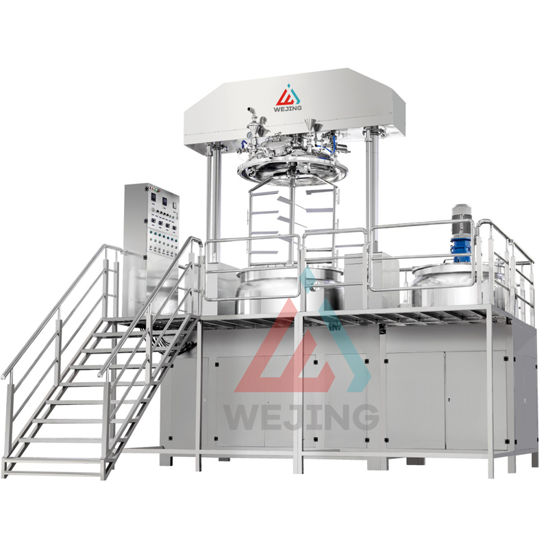Bottom homogenizer double-way mixing