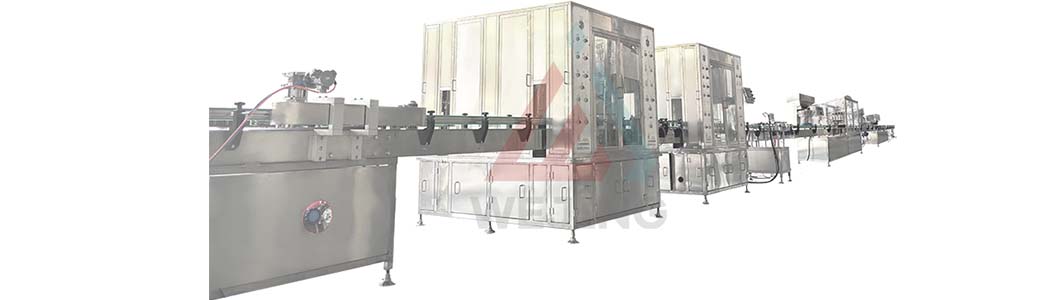 Aerosol filling line