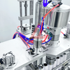 4 in 1 Semi Automatic Aerosol Filling Machine Aerosol Spray Can Filling Machine