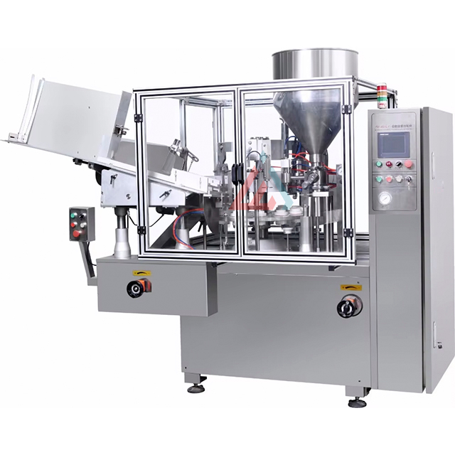 Filling Machines High Quality Automatic Tiger Balm Ointment Filler Hand Cream Tube Filling And Sealing Machine