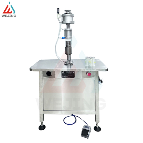 Aerosol Product Semi-Automatic Outer-Crimper