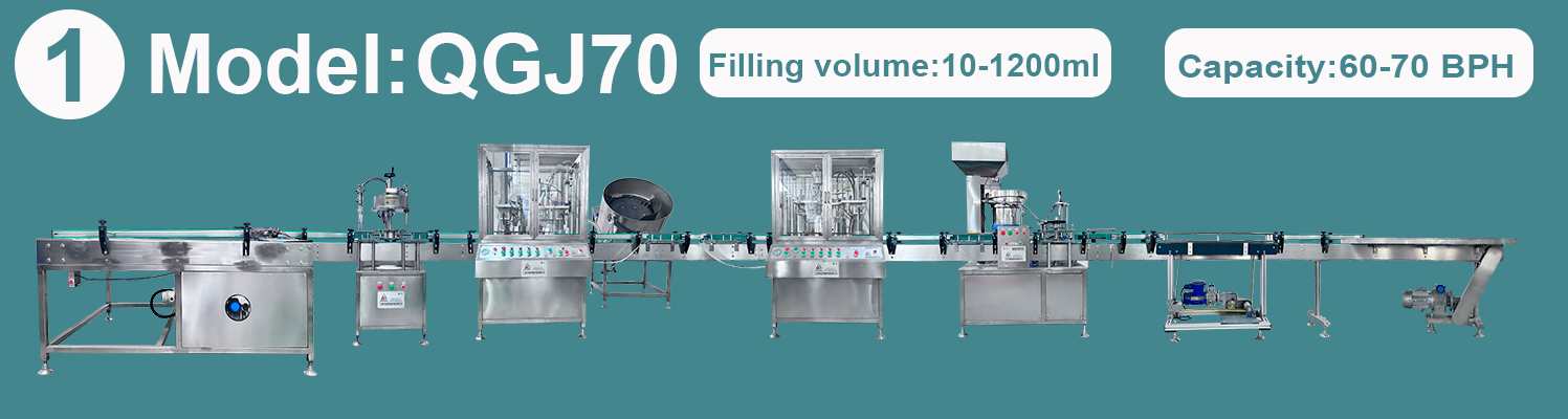 QGJ70-aerosolfyllningslinje