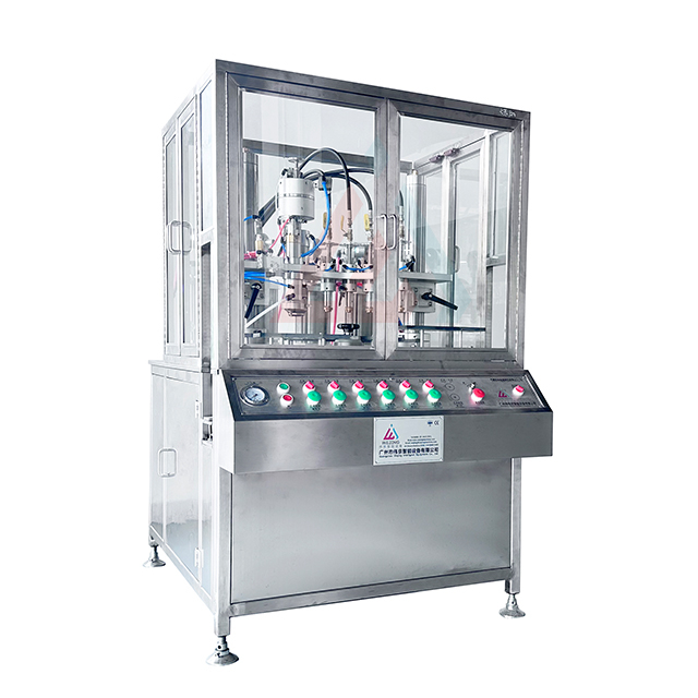Card Furnace Gas Tank Filling Machine Aerosol Spray Gas Filling Machine