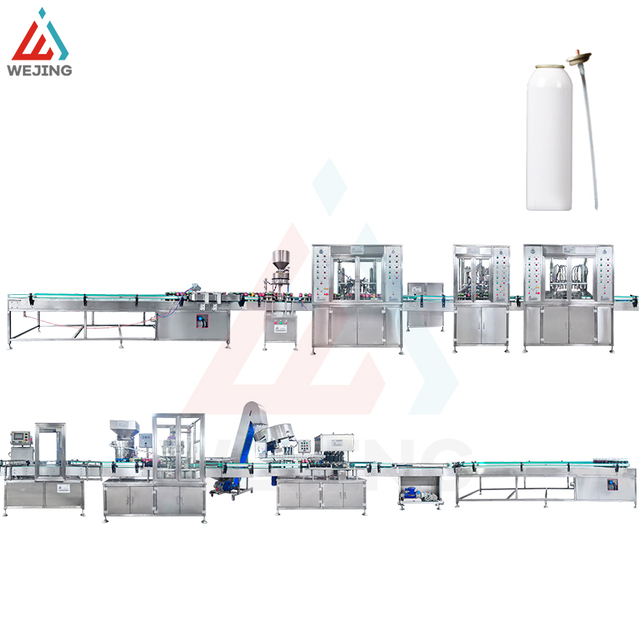 QGJ120 Aerosol Filling Line - High-Speed Production Solution