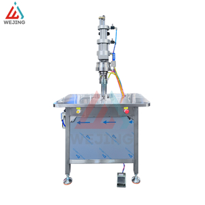 Pneumatic Control Semi Automatic BOV Aerosol Gas Filling & Sealing Machine