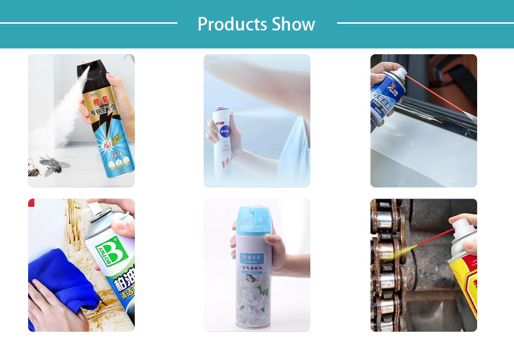 Aerosol spray products