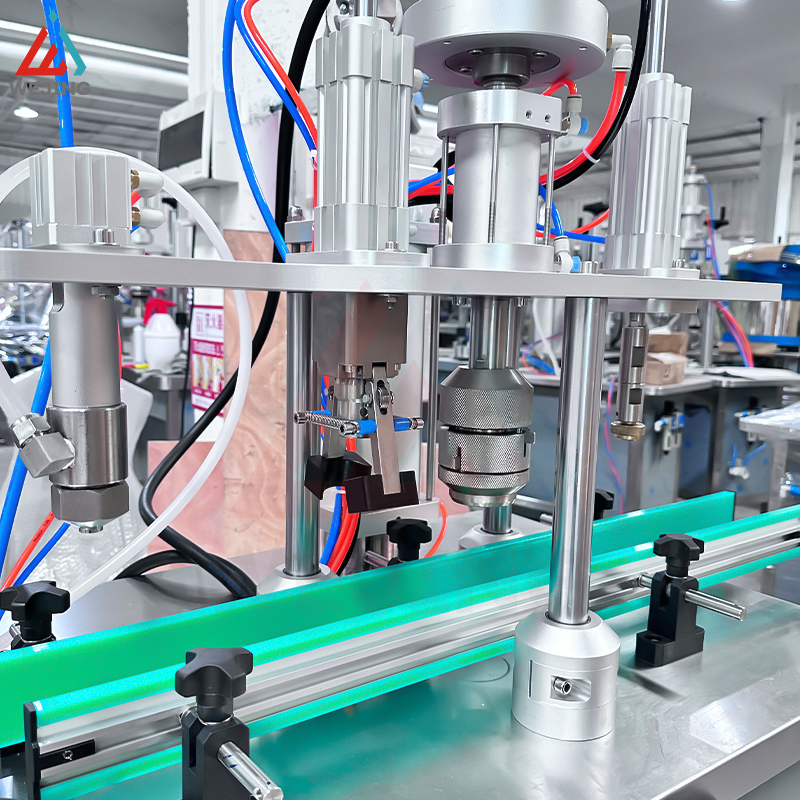 4 in 1 Semi Automatic Aerosol Filling Machine Aerosol Spray Can Filling Machine