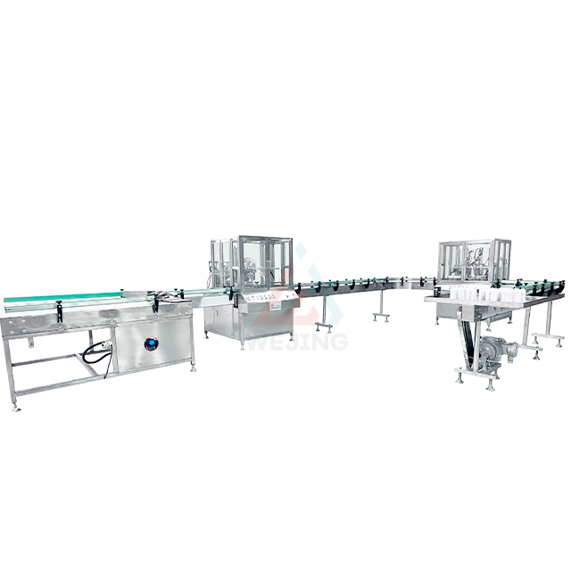 Full Automatic Filling Machine Production Line Save Space