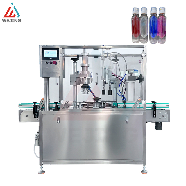 2025 New machine WJEZ-30 automatic aerosol bottle filling Outer-crimping machine 