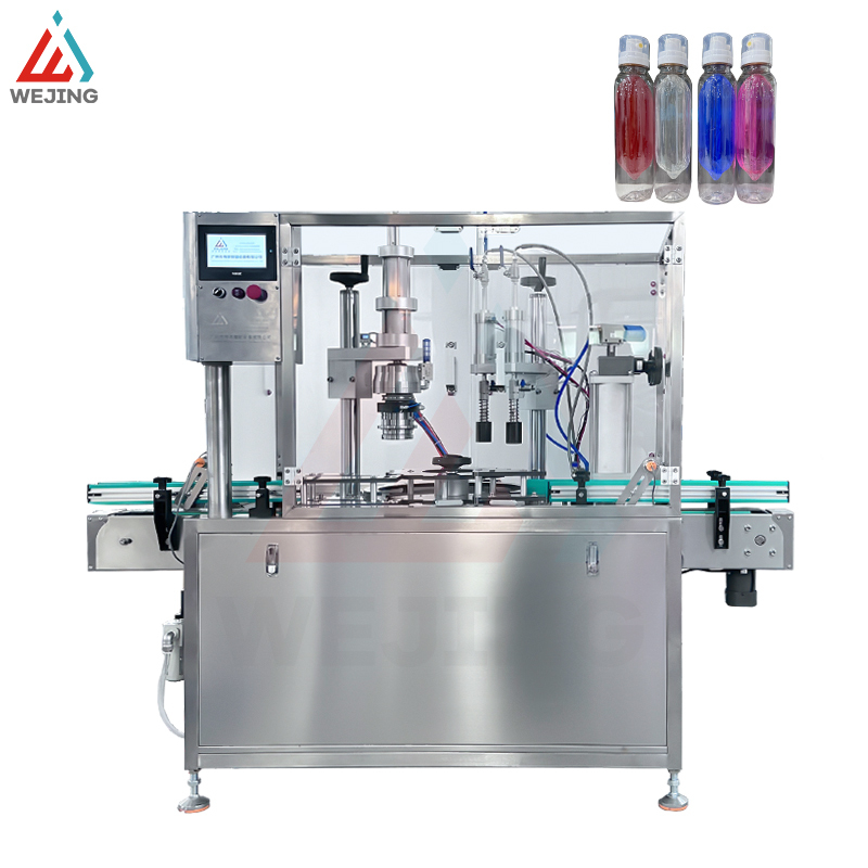 2025 New machine WJEZ-30 automatic aerosol bottle filling Outer-crimping machine 