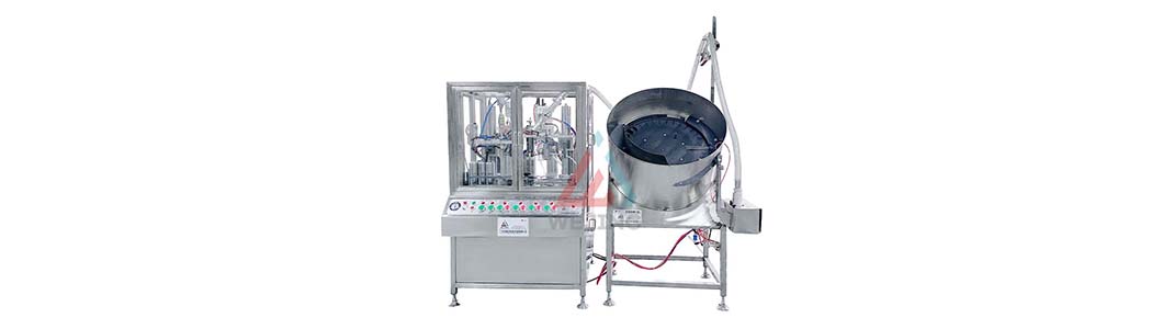 Aersol filling machine with insert valve
