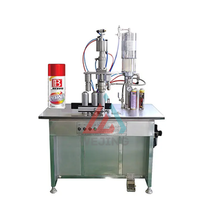 Mauual Aerosol Filling Machine for Spray Aerosol Gas Products 
