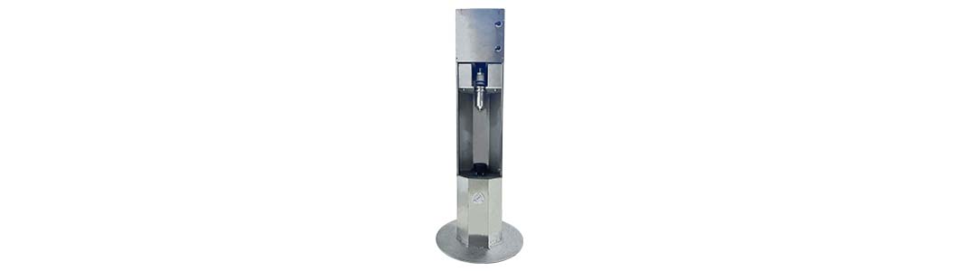 Forced aerosol filling machine