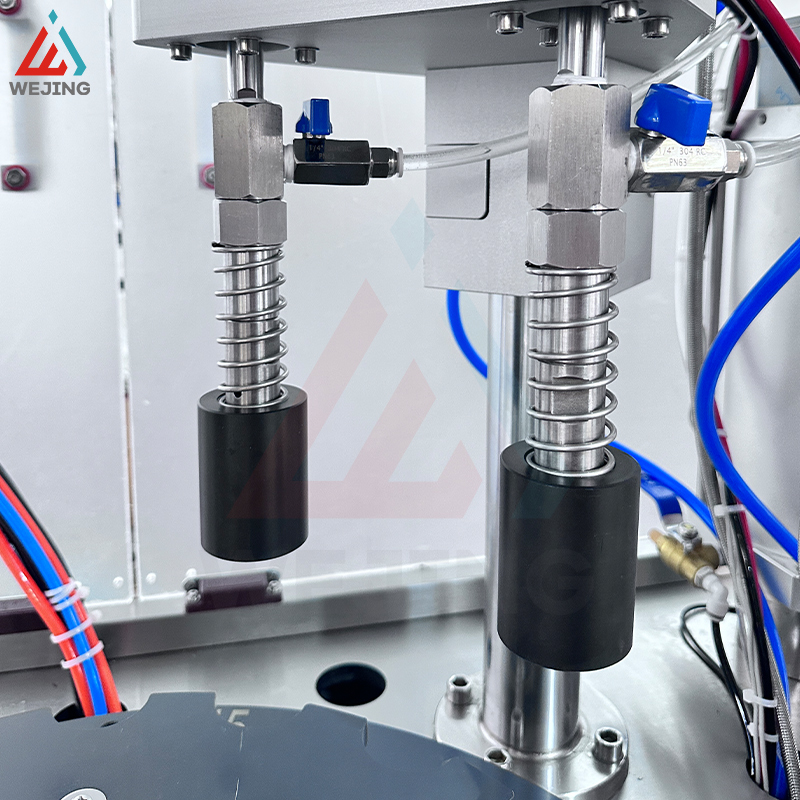 2025 New machine WJEZ-30 automatic aerosol bottle filling Outer-crimping machine 