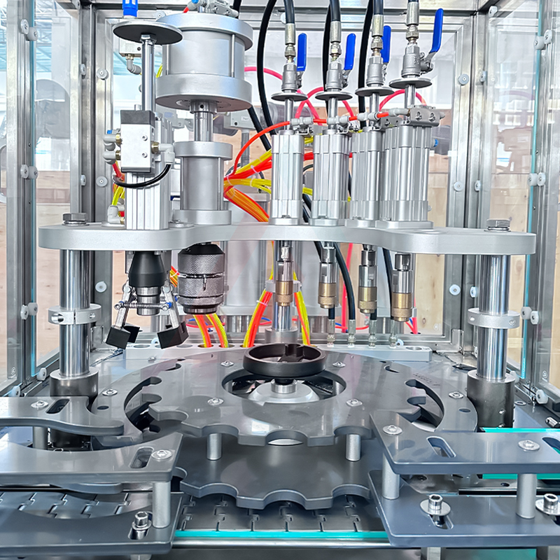 Basic Type Automatic Aerosol Filling Machine Line 