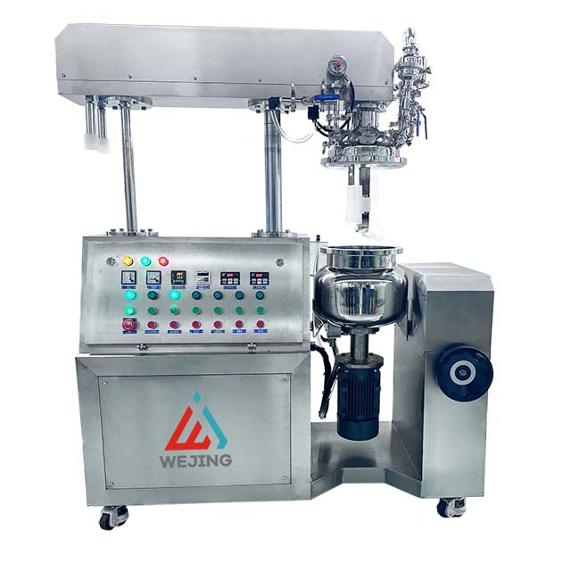 10L Emulsifier Mixer High Shear Vacuum Emulsifying Mixer with Hydraulic Lifting