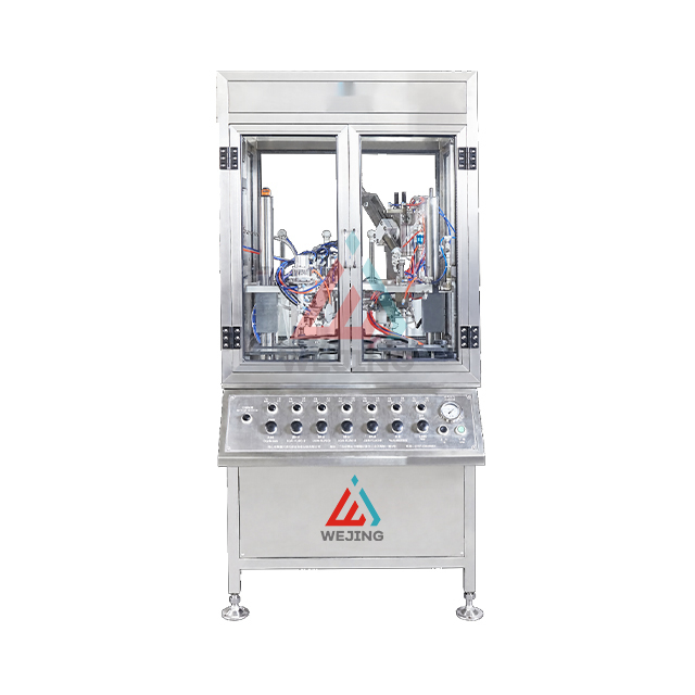 Wejing Fully Automatic Aerosol Can Filling Machine Automatic Aerosol Filling Line Machine