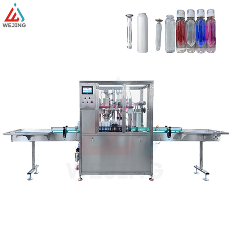 WJER-30S Automatic Bov Aerosol Filling Machine for Aluminum Cans and Plastic Bottles