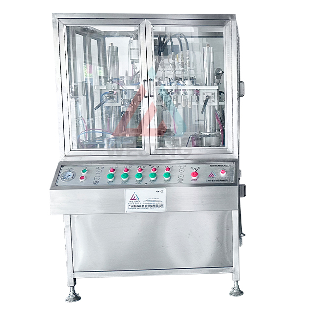 Otomatik Aerosol Spreyi Satılık Makinesi Aerosol Ekipmanı Doldurabilir